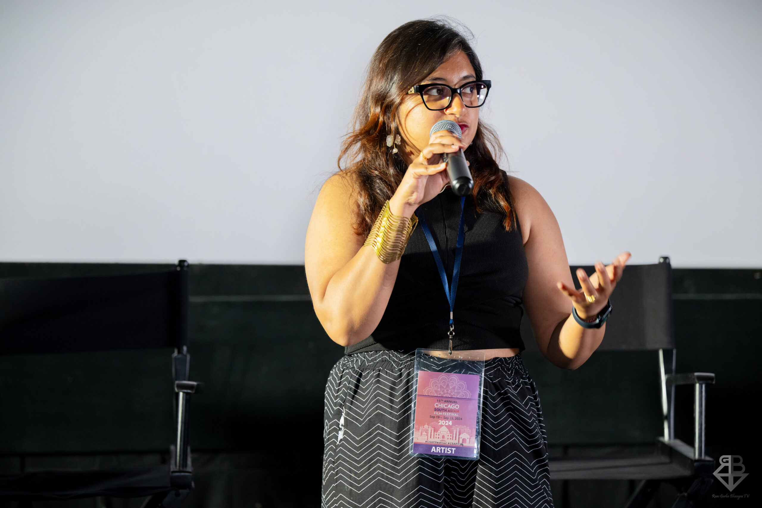 Akiray founder Ankita M. Kumar at the Chicago South Asian Film Festival